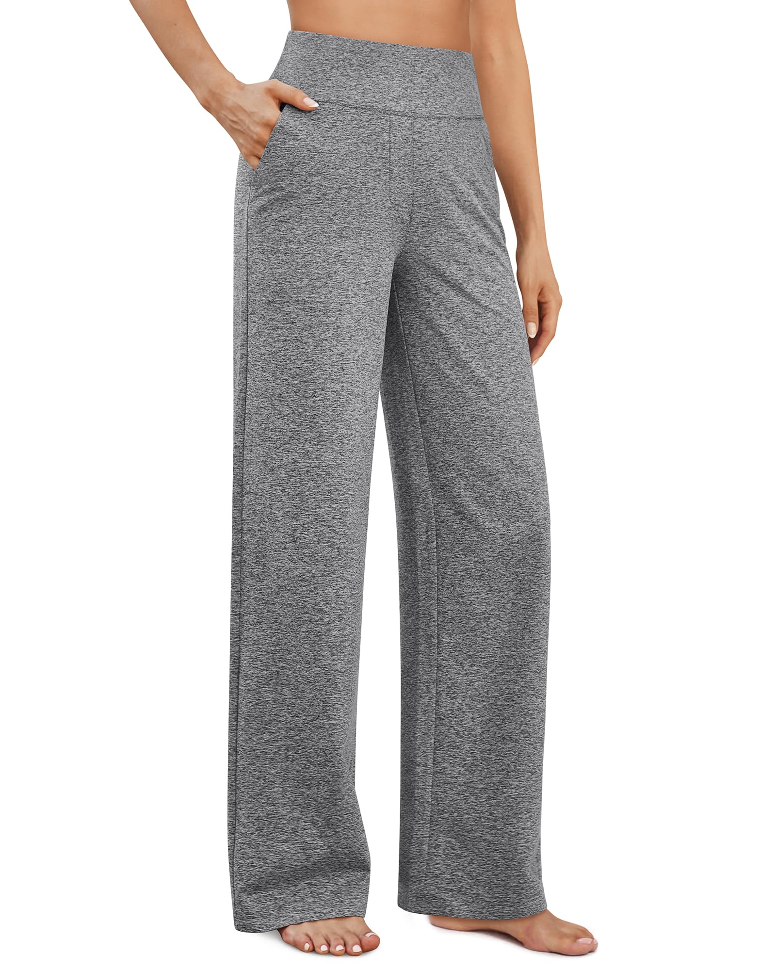 High-Waist Wide Leg Yoga Pants