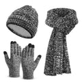 Winter Beanie, Scarf & Gloves Set