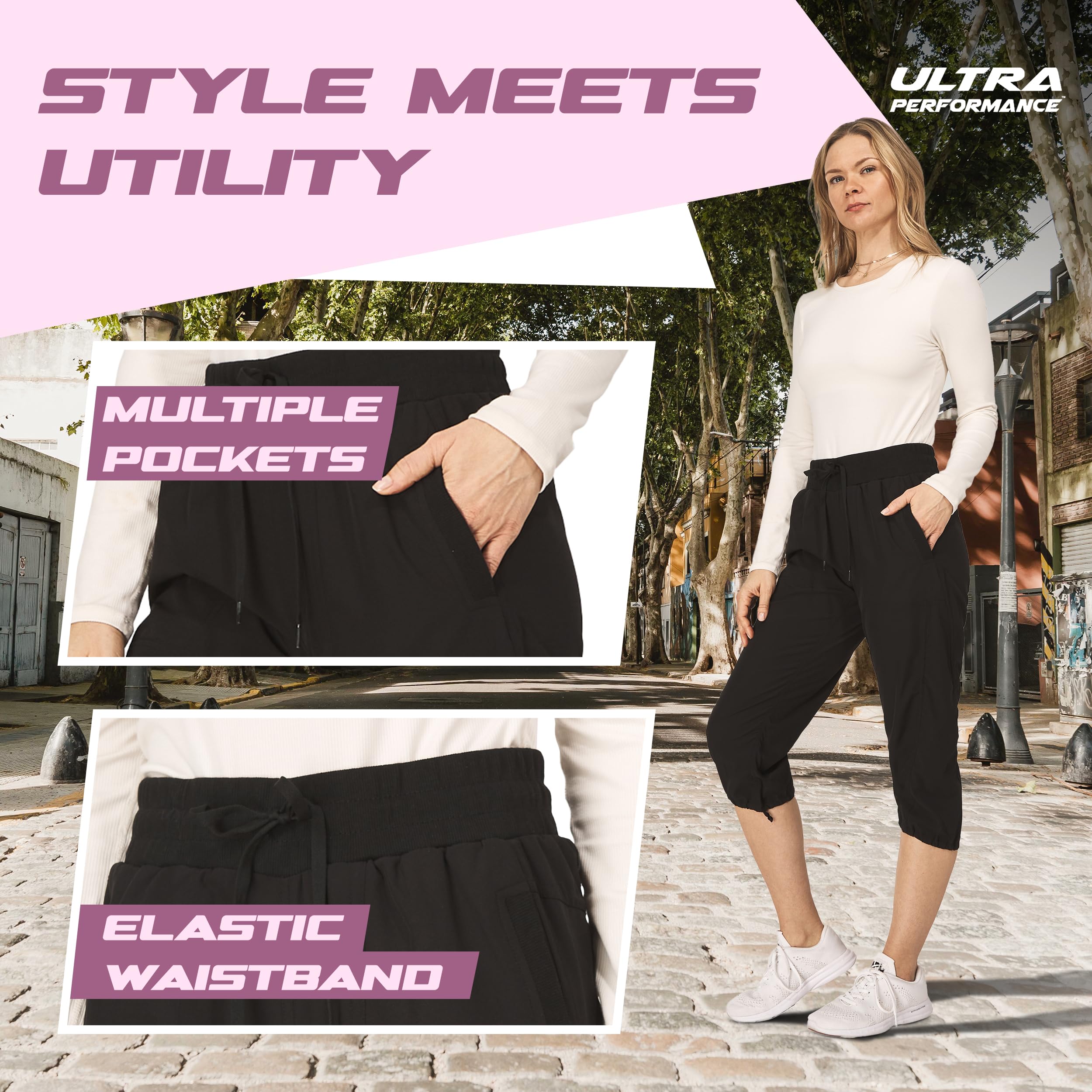 Women's Performance Capri Pants (2-Pack)