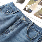 Wide Leg Straight Jeans